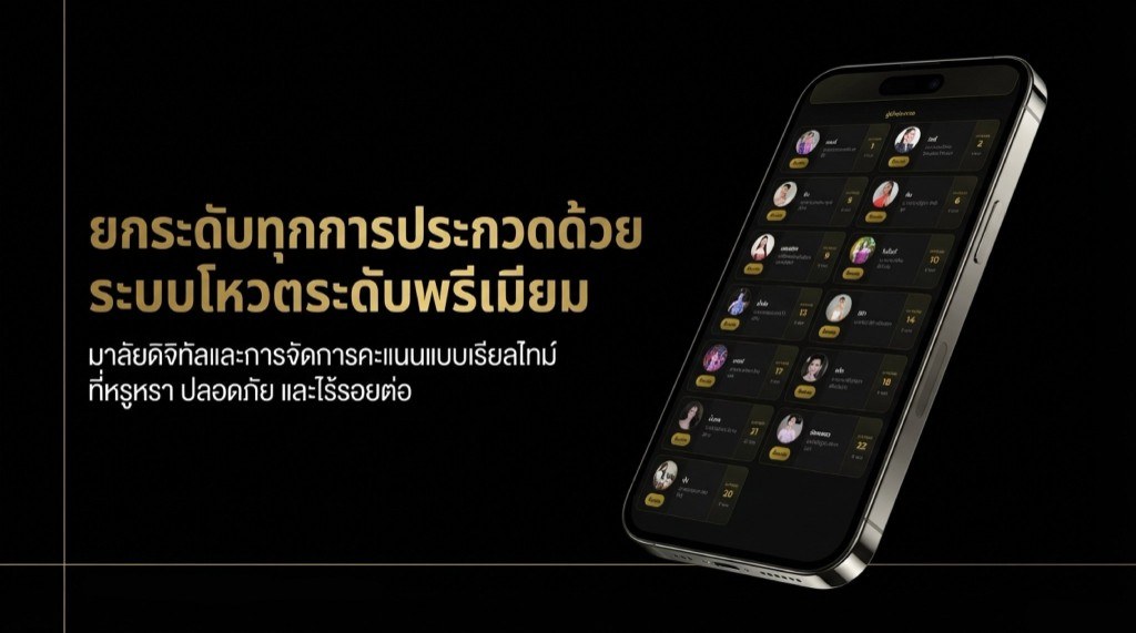 Liveder Act — ยกระดับทุกการประกวดด้วยระบบโหวตระดับพรีเมียม