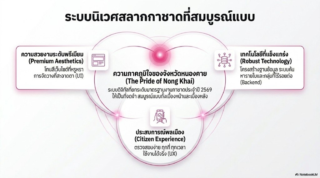 โครงสร้างระบบออกรางวัลจริง